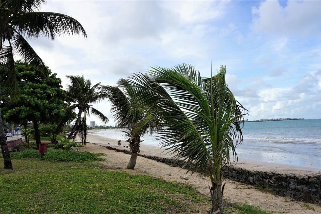 Joao Pessoa, A Dois Passos Do Paraiso, 2 Suites Com A/C, Vista Panoramica Para O Mar Do Bessa, Portaria 24H E 2 Vagas De Garagem Ngoại thất bức ảnh