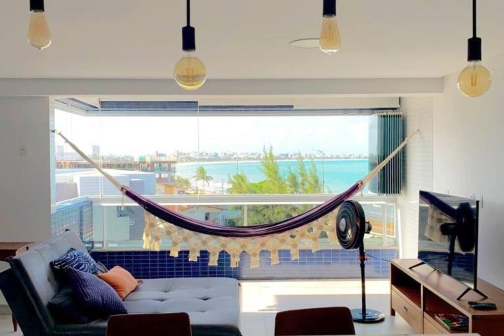Joao Pessoa, A Dois Passos Do Paraiso, 2 Suites Com A/C, Vista Panoramica Para O Mar Do Bessa, Portaria 24H E 2 Vagas De Garagem Ngoại thất bức ảnh
