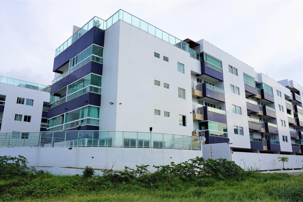Joao Pessoa, A Dois Passos Do Paraiso, 2 Suites Com A/C, Vista Panoramica Para O Mar Do Bessa, Portaria 24H E 2 Vagas De Garagem Ngoại thất bức ảnh