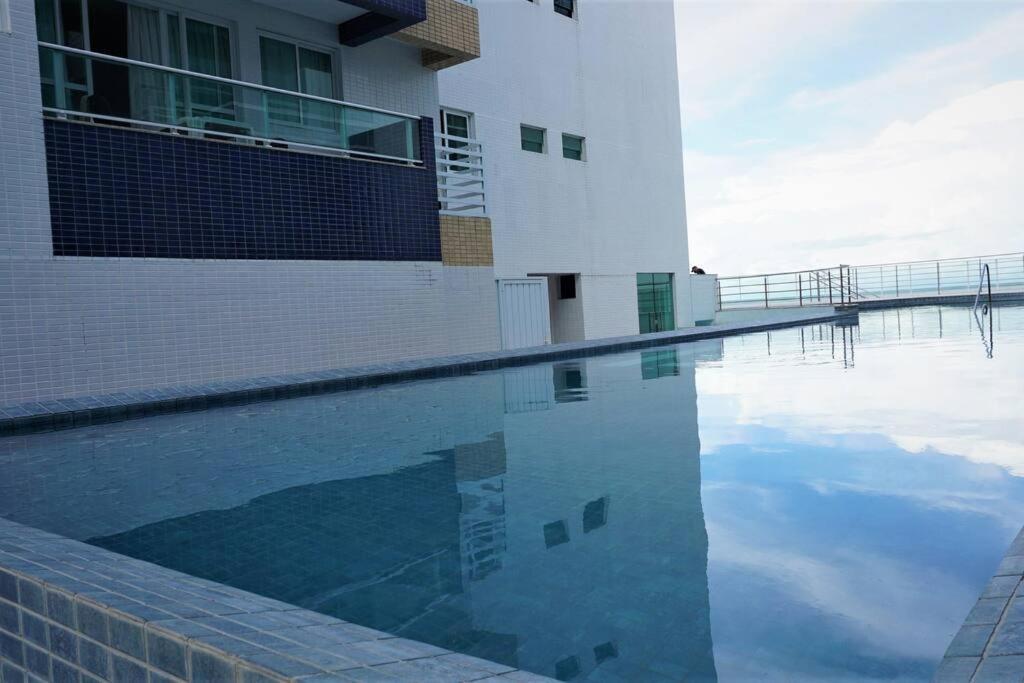 Joao Pessoa, A Dois Passos Do Paraiso, 2 Suites Com A/C, Vista Panoramica Para O Mar Do Bessa, Portaria 24H E 2 Vagas De Garagem Ngoại thất bức ảnh