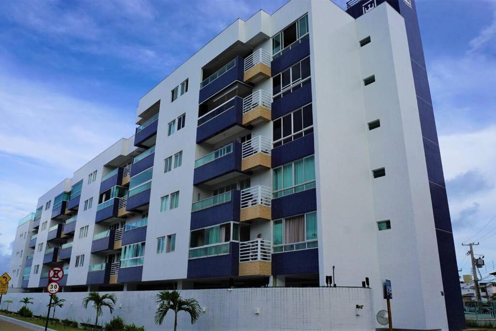 Joao Pessoa, A Dois Passos Do Paraiso, 2 Suites Com A/C, Vista Panoramica Para O Mar Do Bessa, Portaria 24H E 2 Vagas De Garagem Ngoại thất bức ảnh
